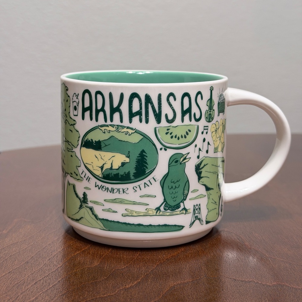 *SOLD* Starbucks 'Been There' SeriesCollectible State Mug - Arkansas 14 oz